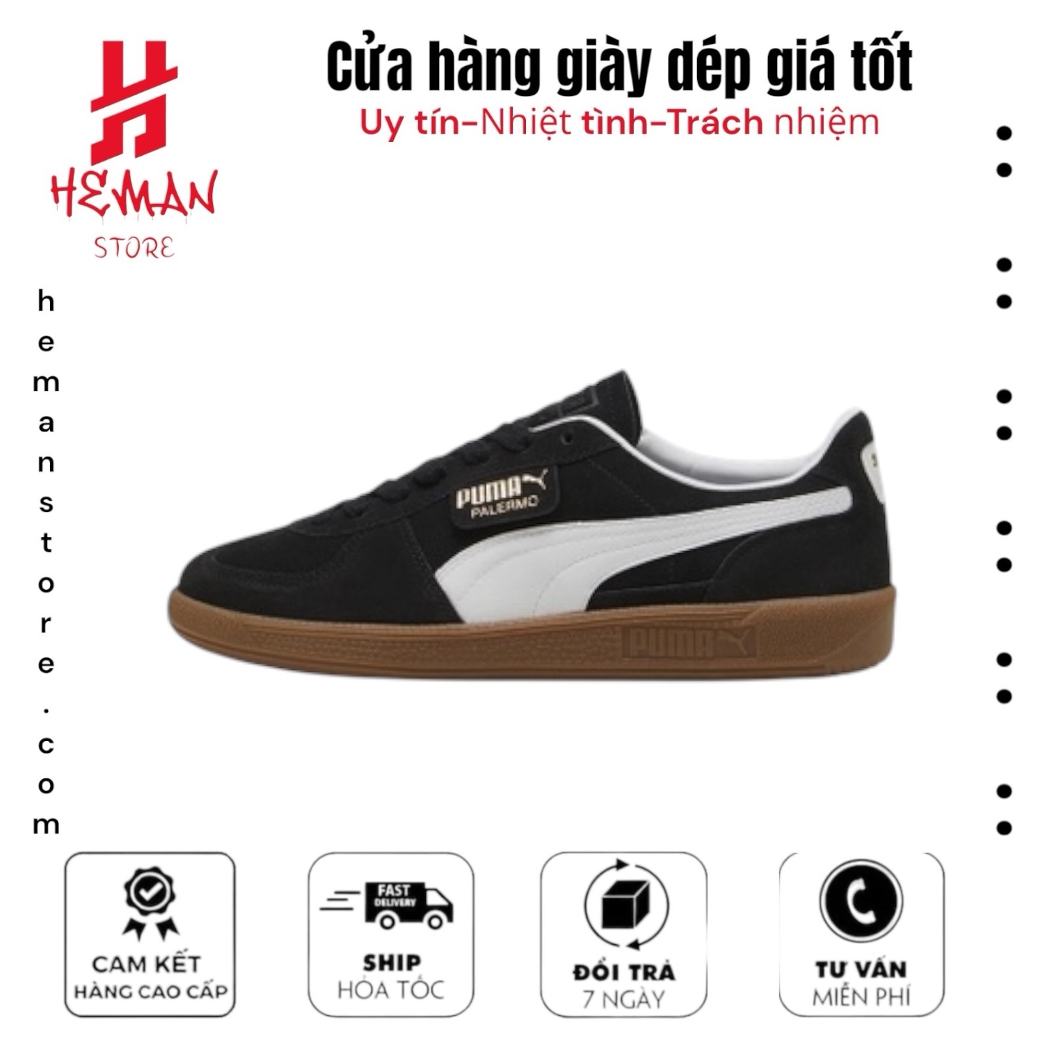 Puma Palermo Black