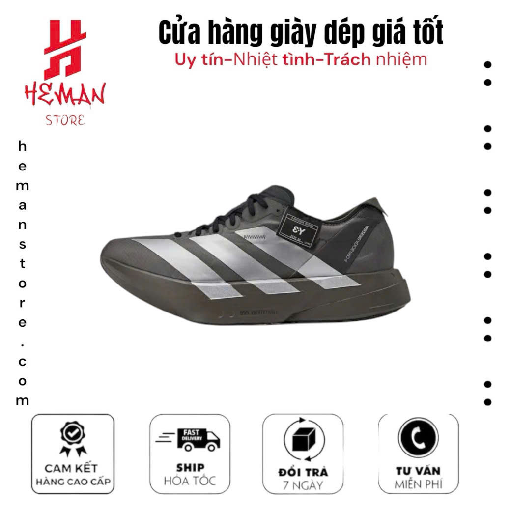 Adidas Y-3 Adios Pro 4 Cinder Black