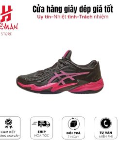 ASICS Court FF 3 Novak Black Hot Pink