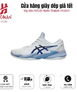 ASICS COURT FF 3 NOVAK WHITE TUNA BLUE