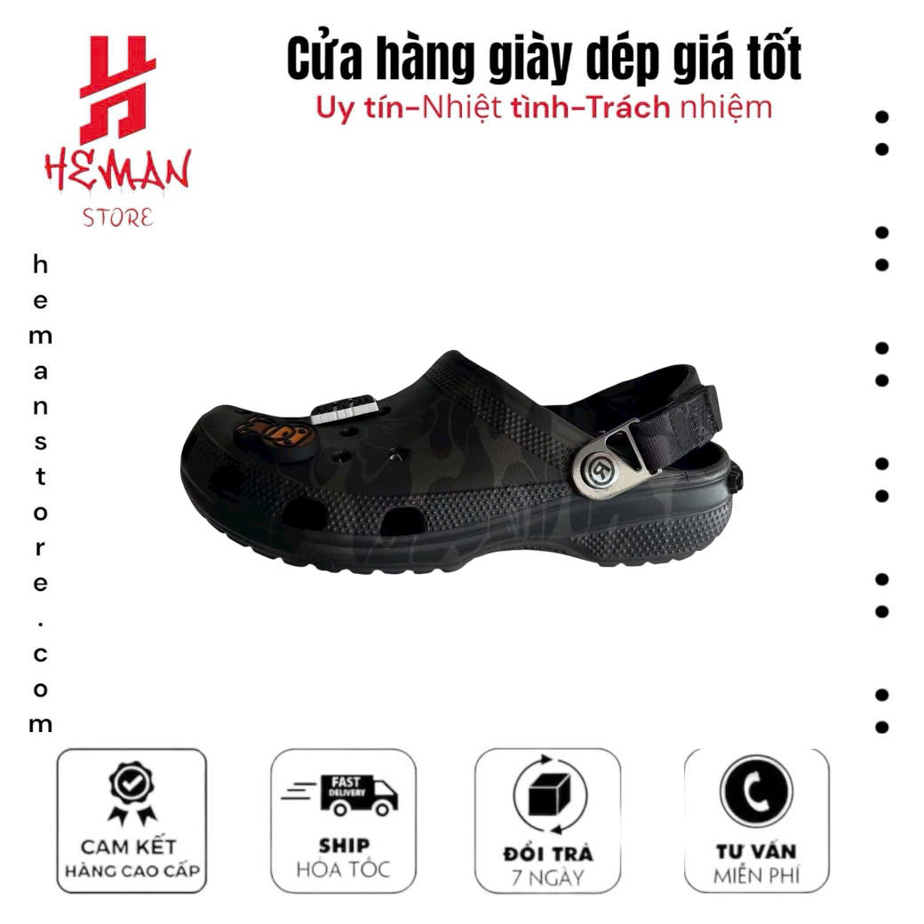 Crocs BAPE Camo Black