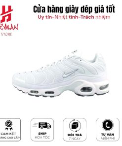 Nike Air Max Plus GS ‘White Metallic Silver’