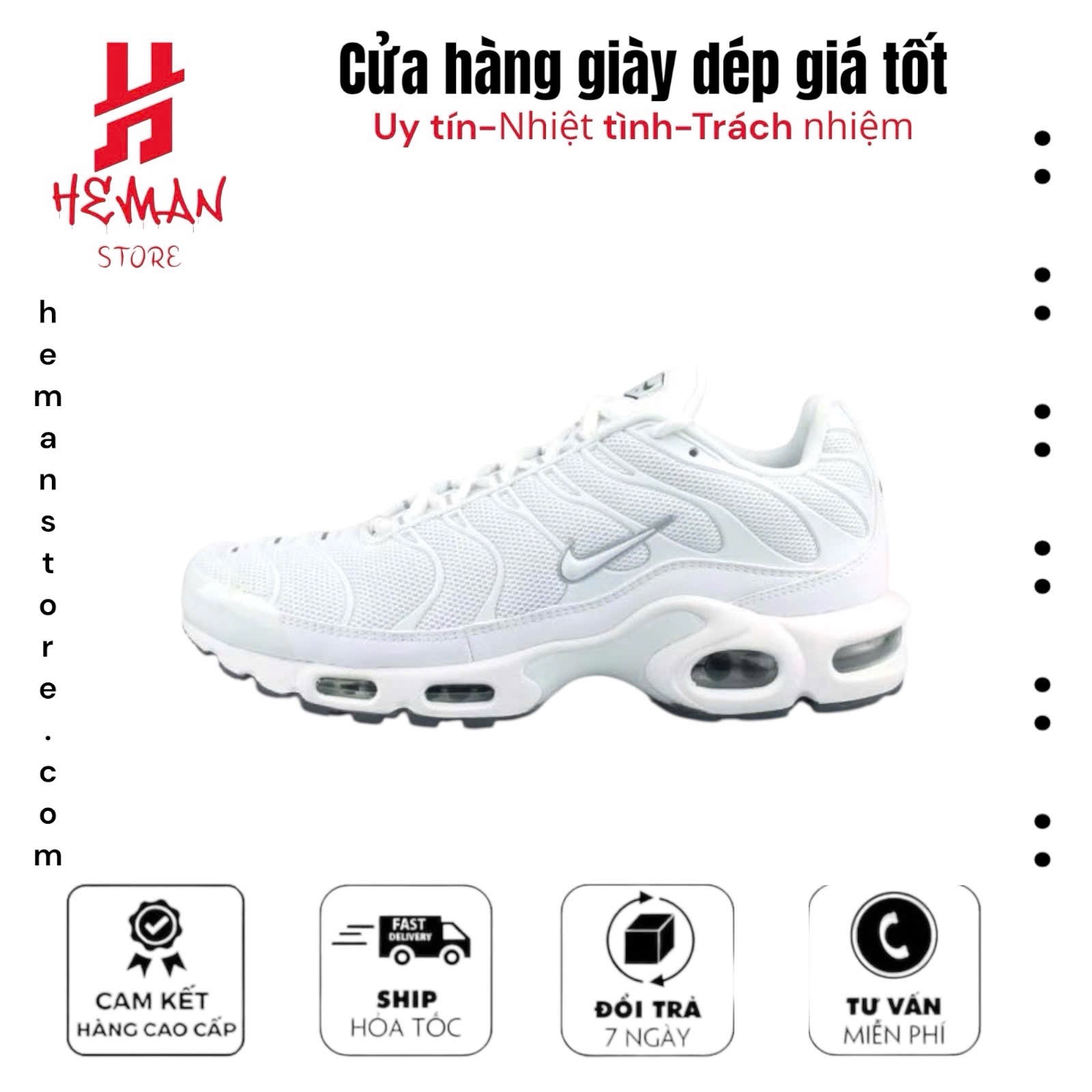 Nike Air Max Plus GS ‘White Metallic Silver’