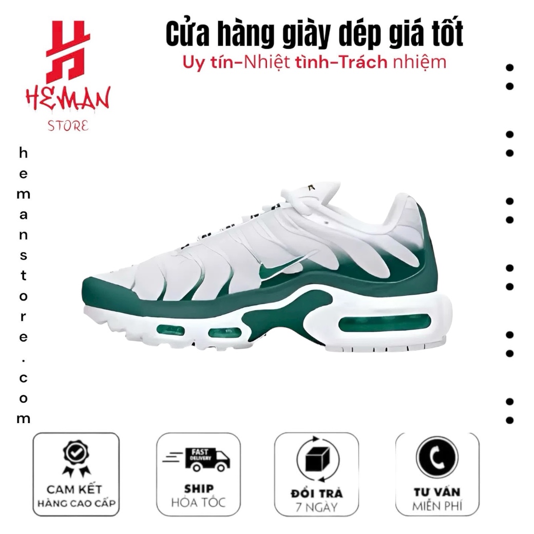 Nike Air Max Plus TN White Green