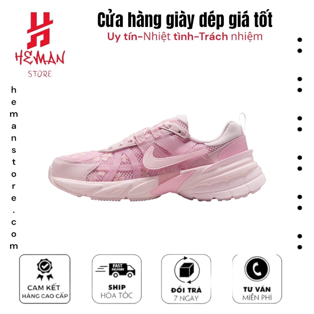 Nike V2K Run Shoes Pink