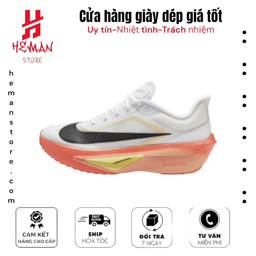 Nike Zoom Fly 6 White Black Magic Ember