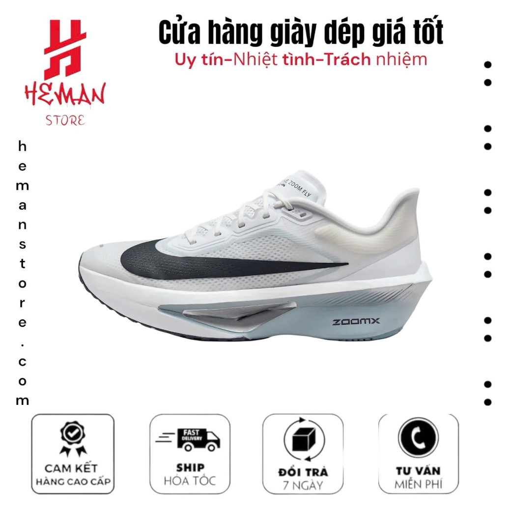 Nike Zoom Fly 6 White Grey