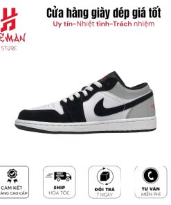 Nike Air Jordan 1 Low SE 'White Fire Red Black Matte Silver'