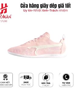 Puma x Balenciaga Speedcat Suede 'Distressed Pink White'