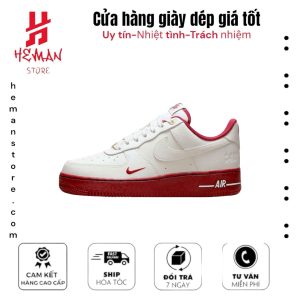 Nike Air Force 1 Low Sail Team Red