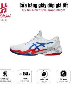 ASICS Court FF 3 Novak White Blue