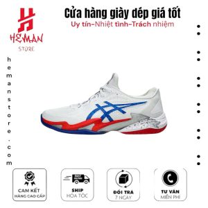ASICS Court FF 3 Novak White Blue