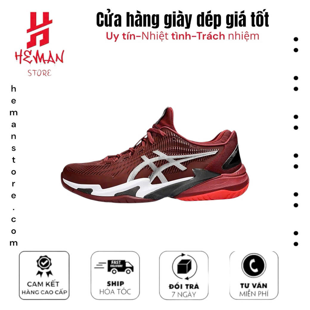 Asics Court FF 3 Antique Red