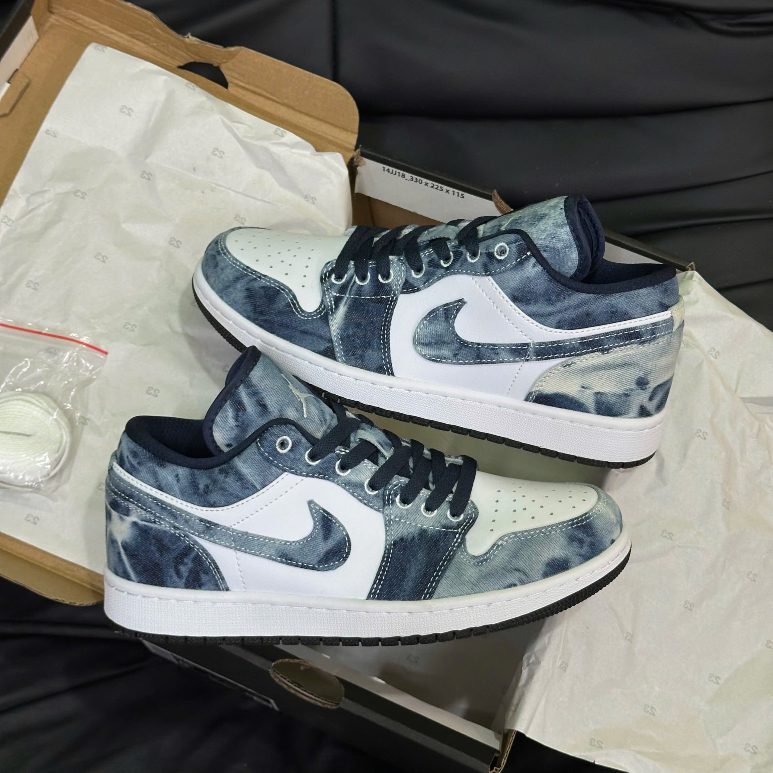 NIKE AIR JORDAN 1 LOW SE 'WASH DENIM' - Ảnh 6