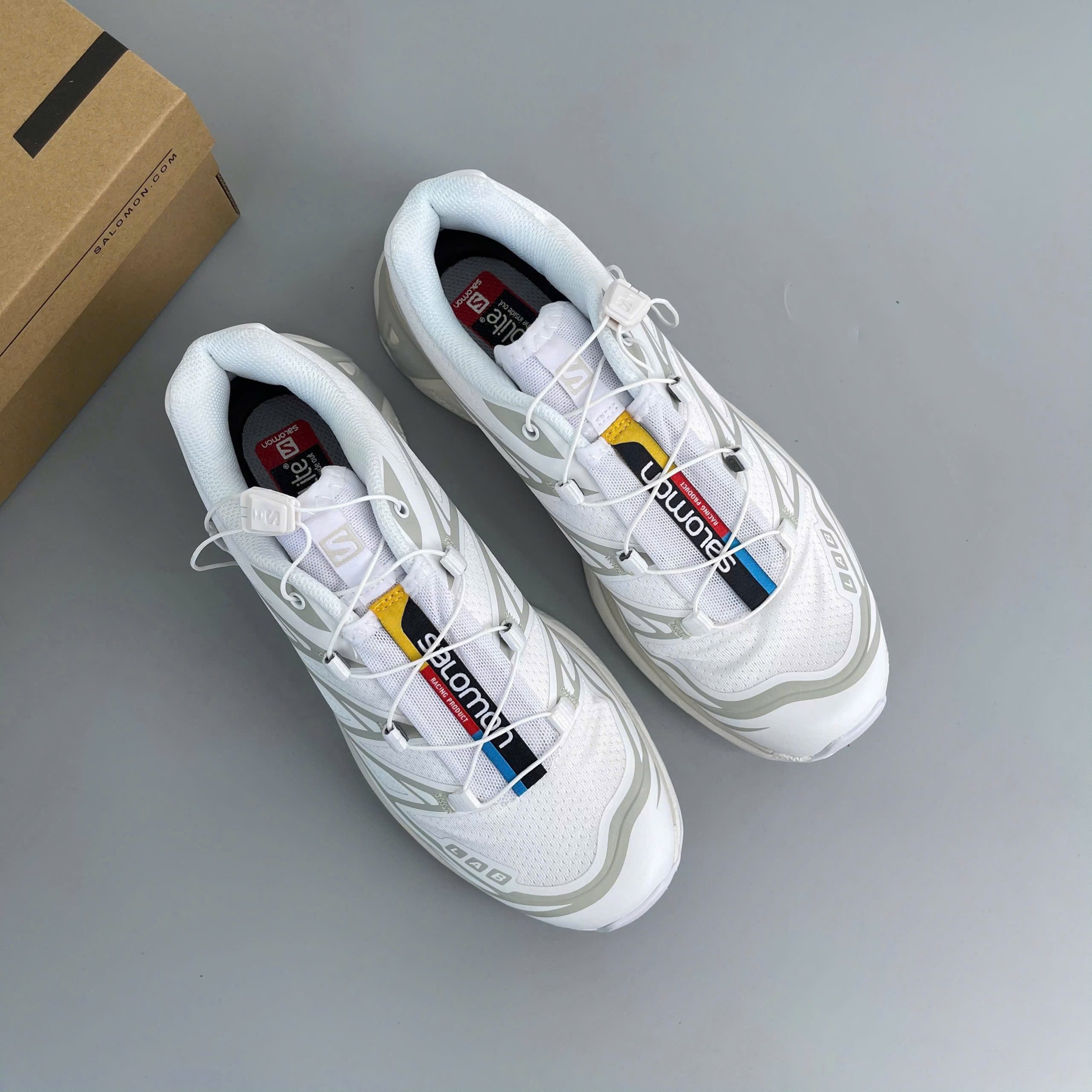 Salomon XT-6 Gore-Tex White - Ảnh 5