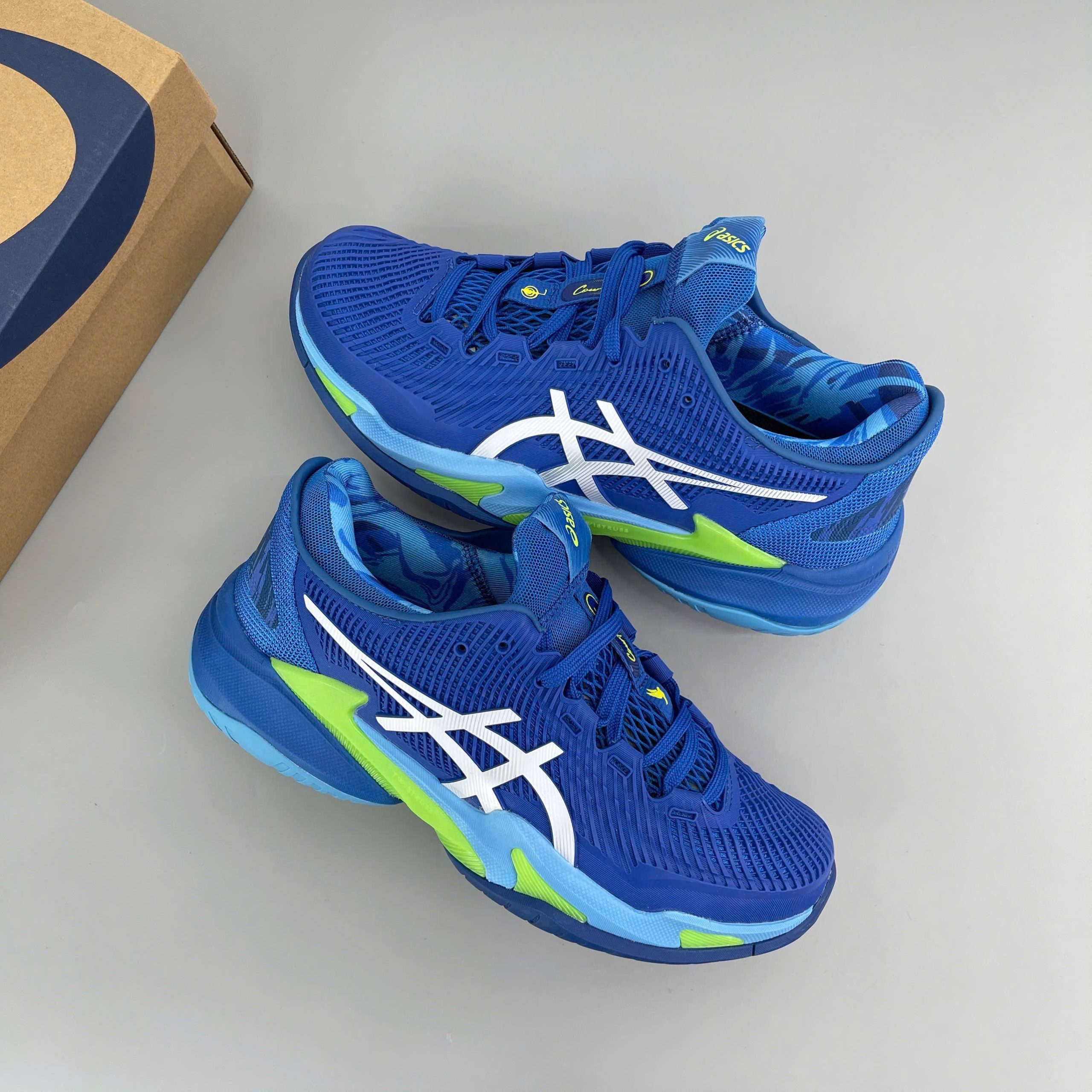 Asics Court FF 3 Novak 'Tuna Blue' - Ảnh 2