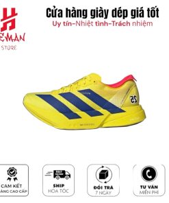 Adidas Adizero Adios Pro 4 Pure Sulfur & Lucid Blue