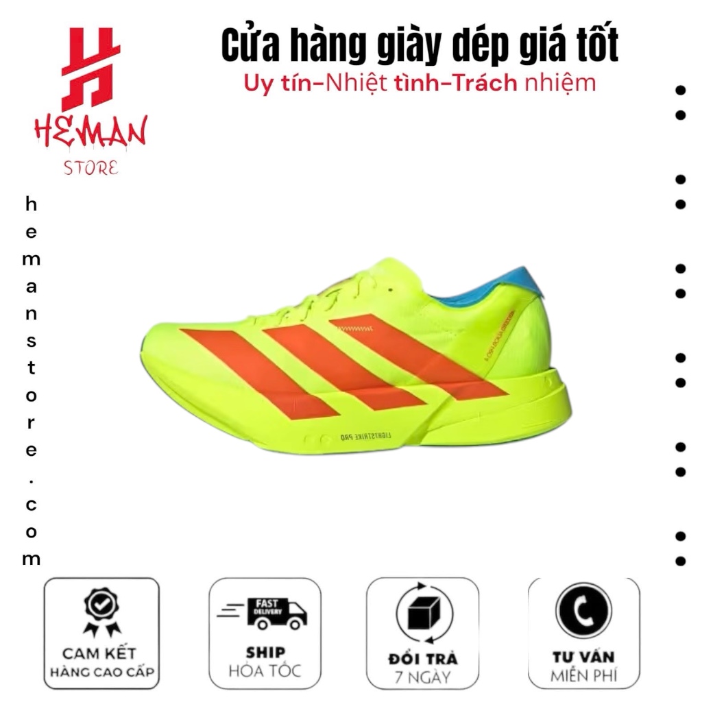 Adidas Adizero Adios Pro 4 M Lucid Lemon