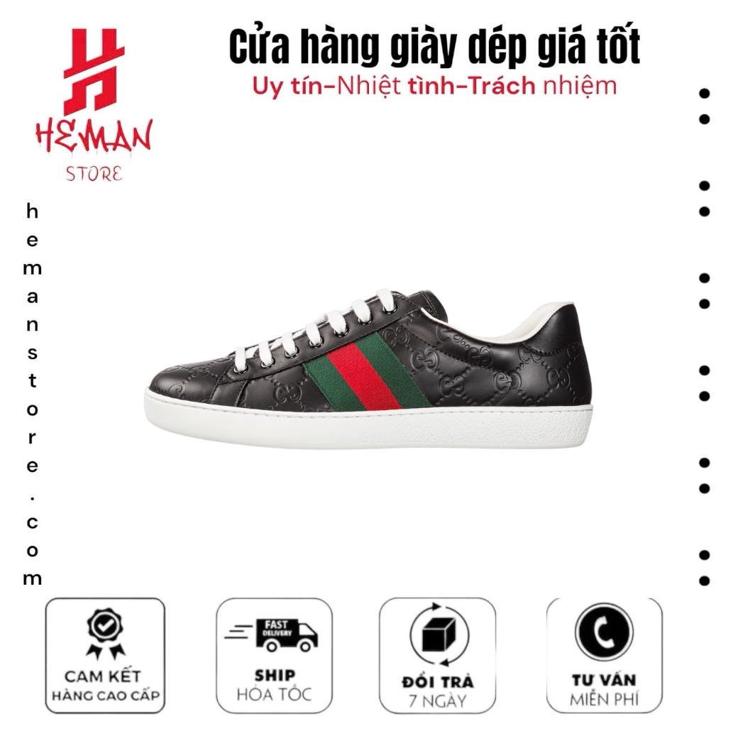 Gucci Ace ‘Black Logo’