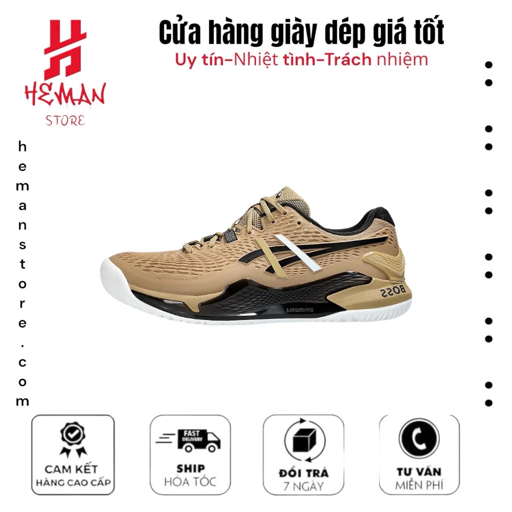 Asics Gel-Resolution 9 X Hugo Boss ‘Camel’